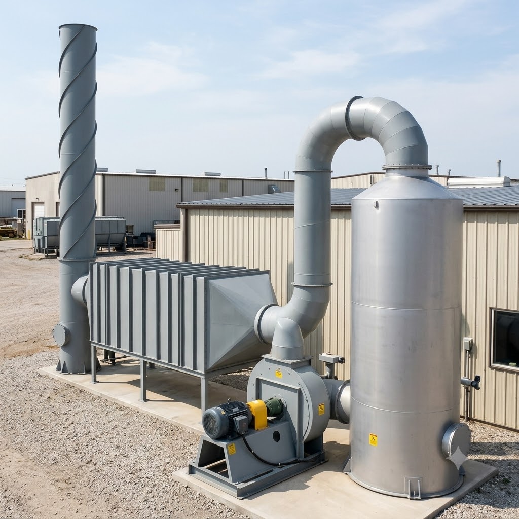 Wet Scrubber System Manufacturers in Angul, Odisha